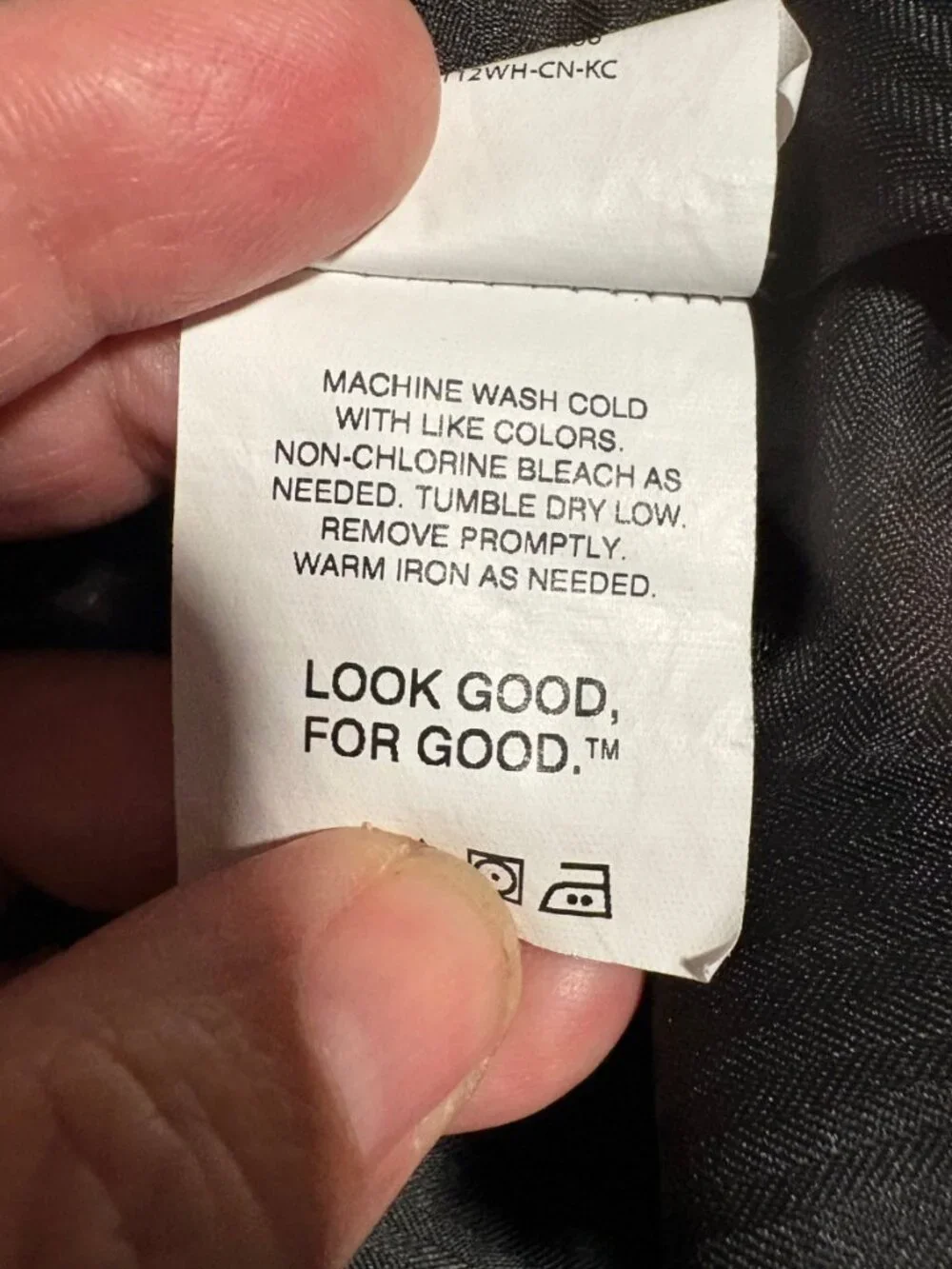 Kenneth Cole Reaction Navy Blue Dress Pants Mens 36x32 Flat Front Career